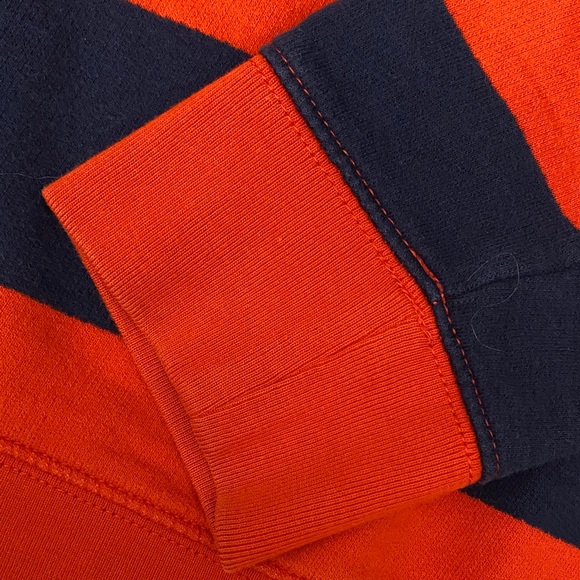 TORY BURCH SPORT Striped Letterman Crew $148 - Picture 9 of 15